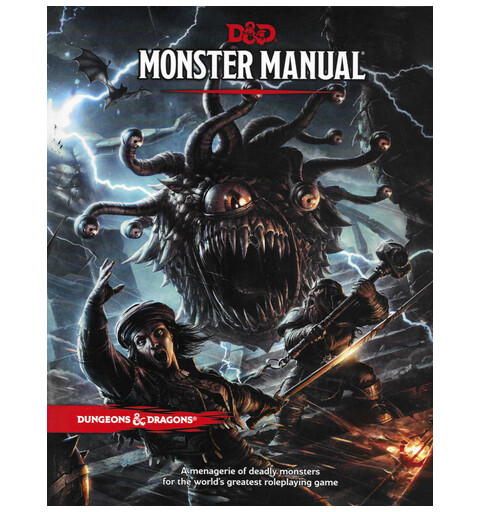 D&amp;D Rules Monster Manual Dungeons &amp; Dragons